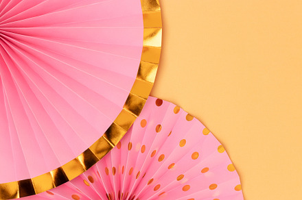 Pink paper fans, an Arts & Entertainment Photo by rorygez fresh