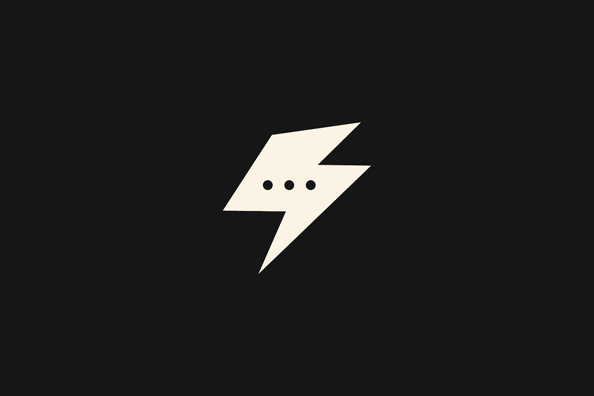 Flash Chat Logo Design Vector, a Branding & Logo Template by Vectoryzen (Photo 2 of 2)