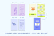 Funky Hang Tags Templates, a Card Template by Hell Yeah Designs (Thumbnail 3 of 9)