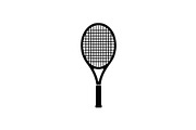 Tennis Racket Icon Silhouette Bundle, an Illustration by Designs_River (Thumbnail 43 of 51)