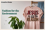 Jesus Is the Reason SVG PNG, an Illustration by CrexoraLab (Thumbnail 3 of 4)