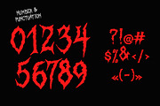 Blood Heaven - Horror Font, a Font by Ideal Eksis (Thumbnail 8 of 8)