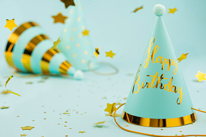 Elegant Birthday Celebration Hats