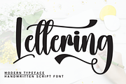 Lettering | Script Font, a Handwritten Font by Scratchones (Thumbnail 1 of 9)