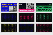 Mirke : Vibrant Color Powerpoint, a Presentation Template by Punkl Camp (Thumbnail 9 of 9)