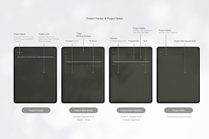 Digital Planner 2024 Dark Green