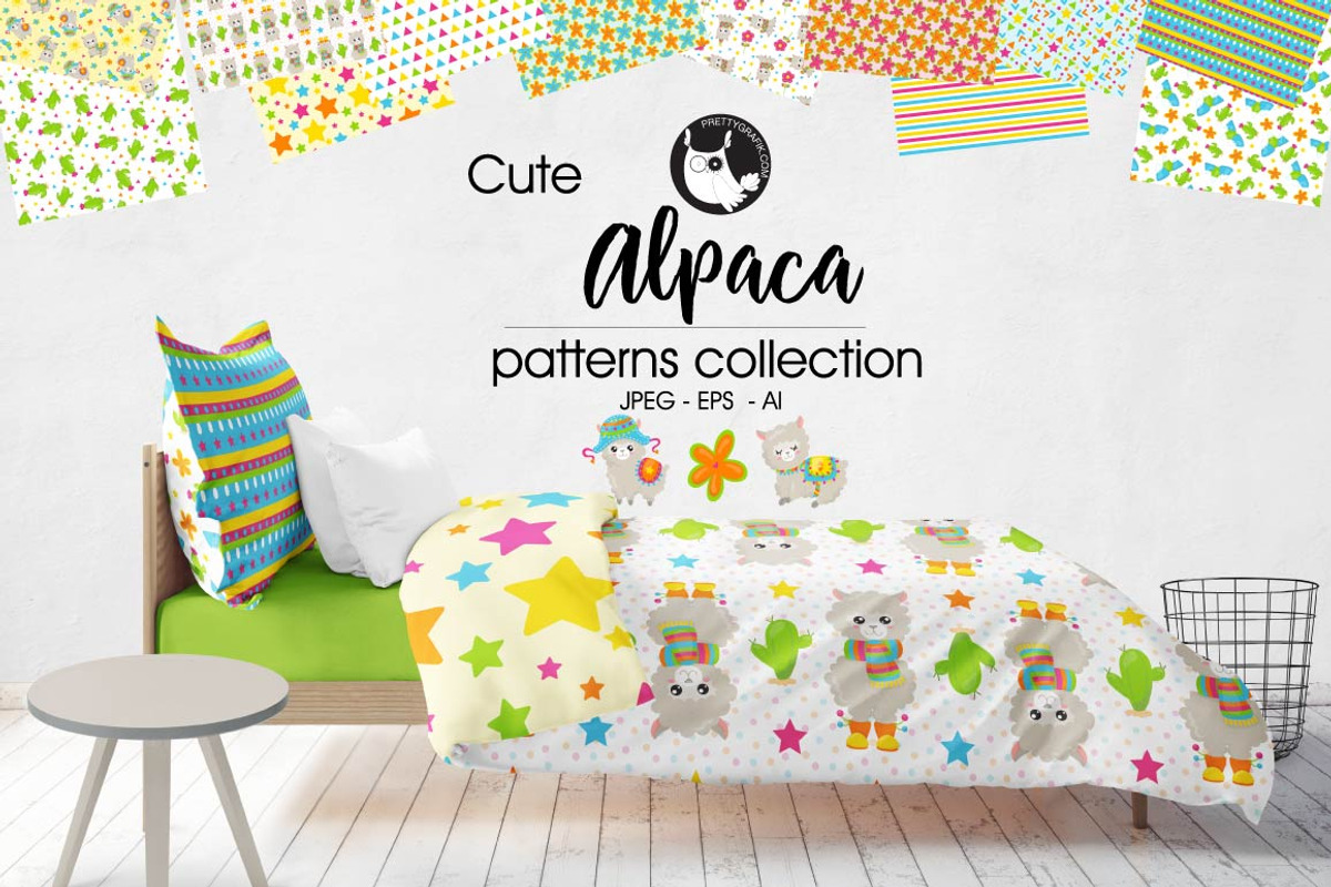 ALPACA Pattern collection, a Pattern Graphic by PrettyPatterns (Photo 1 of 5)