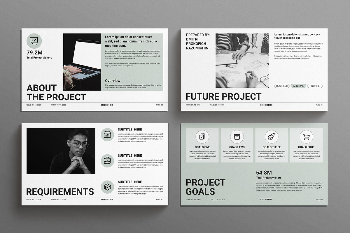 Project Proposal Presentation, a Presentation Template by E-Type (Photo 3 of 5)