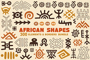 African Shapes Borders Atelier +SVG, an Object Graphic by Katrinelly (Thumbnail 1 of 11)