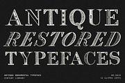 Decorative Vintage Serif Font - No14, a Serif Font by Century Library (Thumbnail 1 of 5)