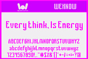 Shiny Happy Face font, a Font by weknow (Thumbnail 4 of 5)