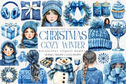 Cozy Winter Clipart Bundle, an Illustration by SinaCreation (Thumbnail 1 of 7)