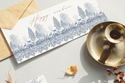 Snowy Winter - vintage illustrations, a Seasonal Illustration by Pamyatka Shop (Thumbnail 11 of 17)