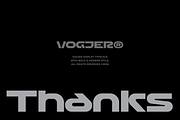 Vogjer - Bold Futuristic Font, a Sans Serif Font by limitype (Thumbnail 14 of 14)