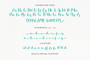 Butter Mellow Handwritten Script, a Script Font by Luminotype (Thumbnail 5 of 5)