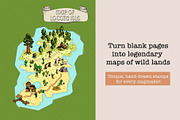 Wild West Procreate Map Brushes, a Brush Add-On by BrushBoy (Thumbnail 7 of 14)