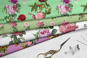 Pink  roses seamless patterns, a Pattern Graphic by NastiaDesignsPrints (Thumbnail 2 of 10)