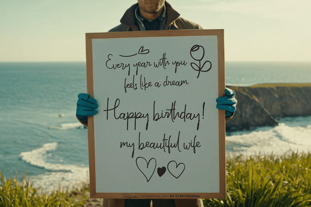 Bellofandia Font, a Handwritten Font by Letterhanna Studio (Photo 4 of 15)