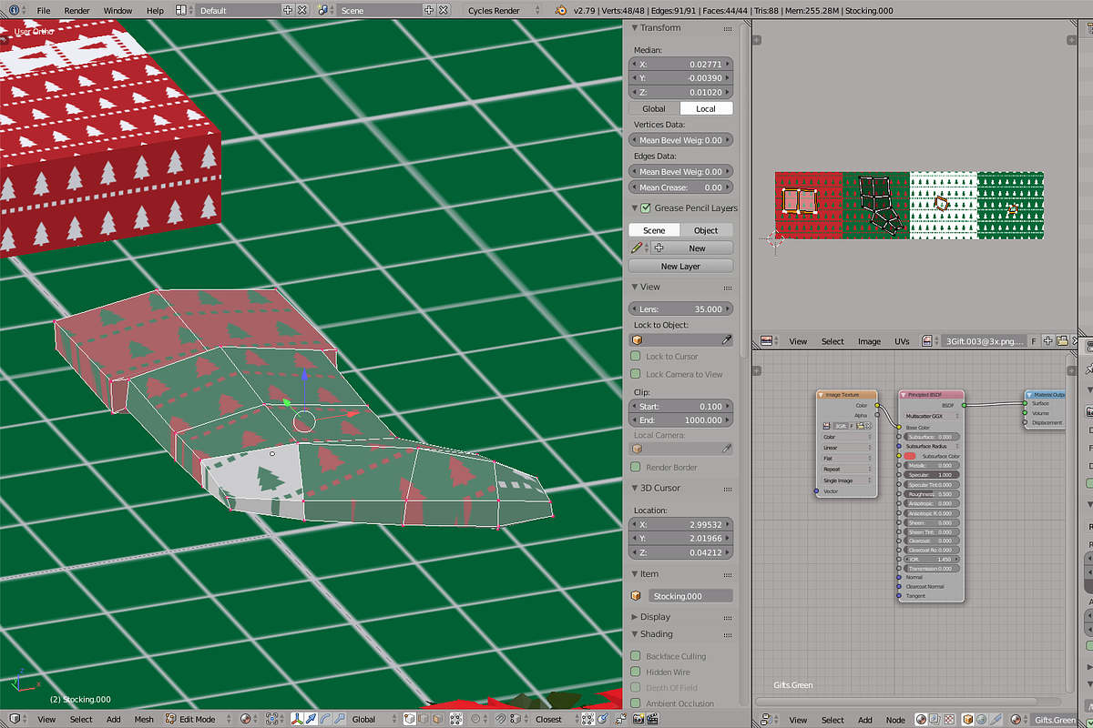 Christmas Decorations, an Object 3D Model by Studio Ochi (Photo 10 of 11)