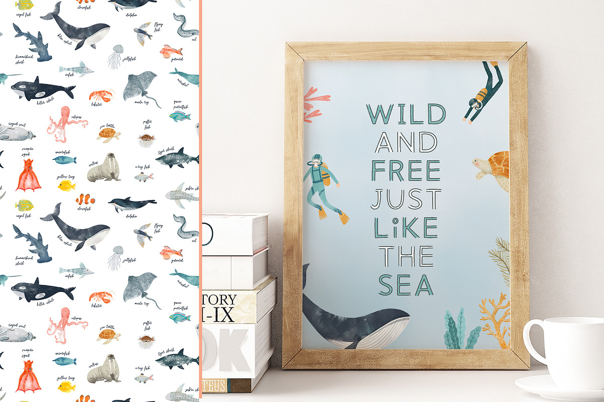 Seaside and Shore Font, a Font by Lollipop Hand Drawn (Photo 2 of 7)