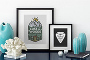 Vintage Camp Badges Sticker Pack, a Branding & Logo Template by JeksonGraphics (Thumbnail 10 of 11)