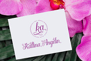 Angella Beauty Srcipt Font, a Script Font by Graphicxell (Thumbnail 2 of 10)