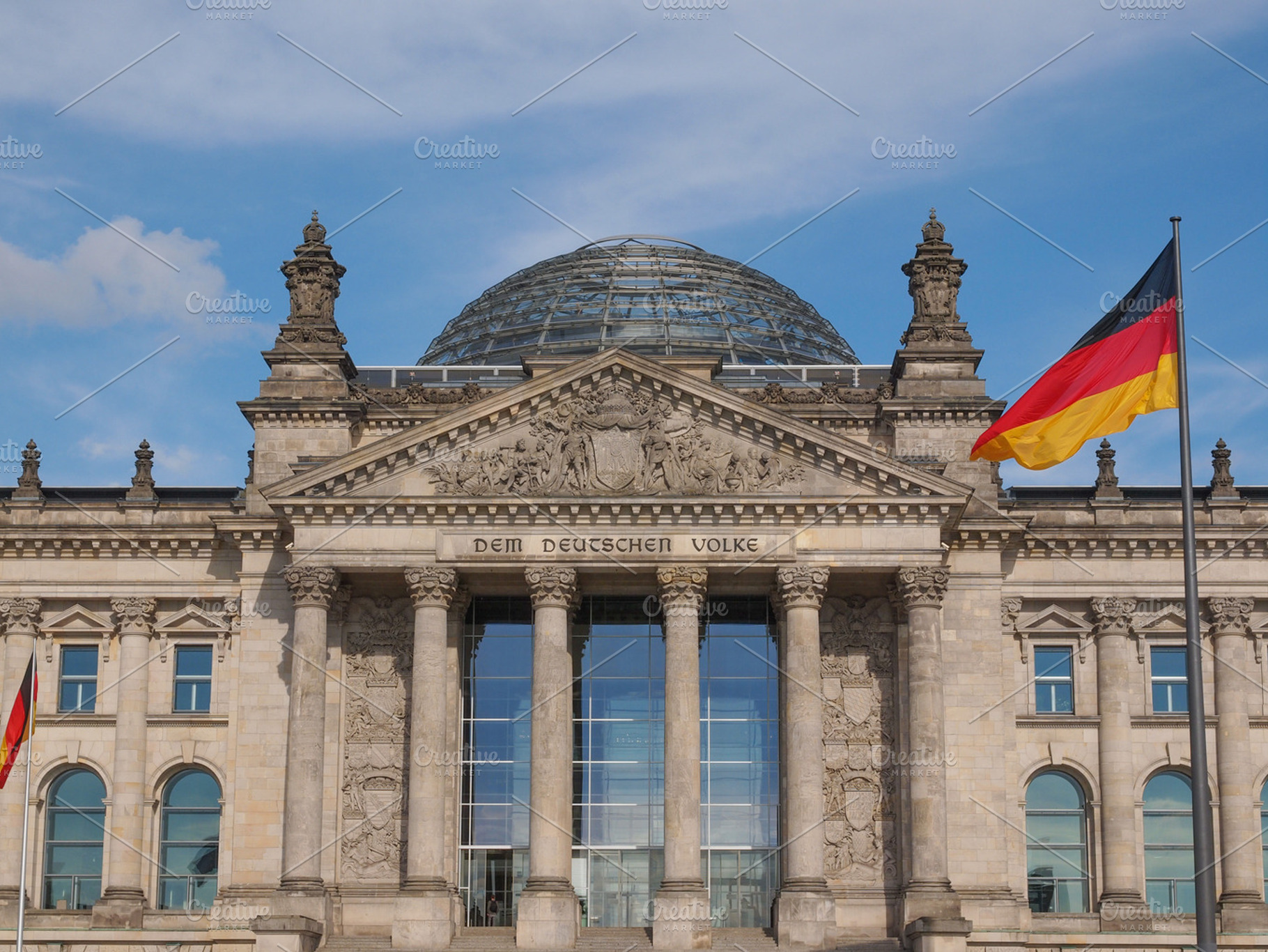 Reichstag Berlin Stock Photo Containing Reichstag And Parliament