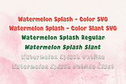 Watermelon Splash - SVG Font, a Handwritten Font by Wellscript Studio (Thumbnail 3 of 16)