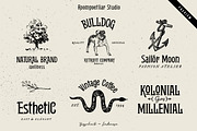 Klasszikus Vintage Font, a Font by RMPL.std (Thumbnail 6 of 6)