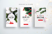 Classy Xmas INSTAGRAM STORY Pack, a Social Media Template by Marie T (Thumbnail 8 of 9)