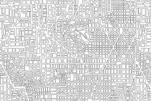 City Map Pattern