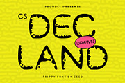 CS Decland Drawn, a Sans Serif Font by Craft Supply Co. (Thumbnail 1 of 8)