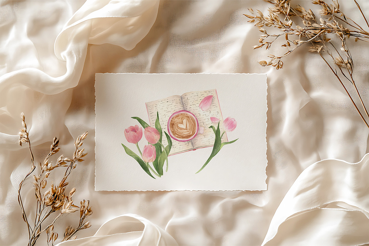 Pink Aesthetic, a Food Illustration by LiChu Art (Photo 2 of 9)