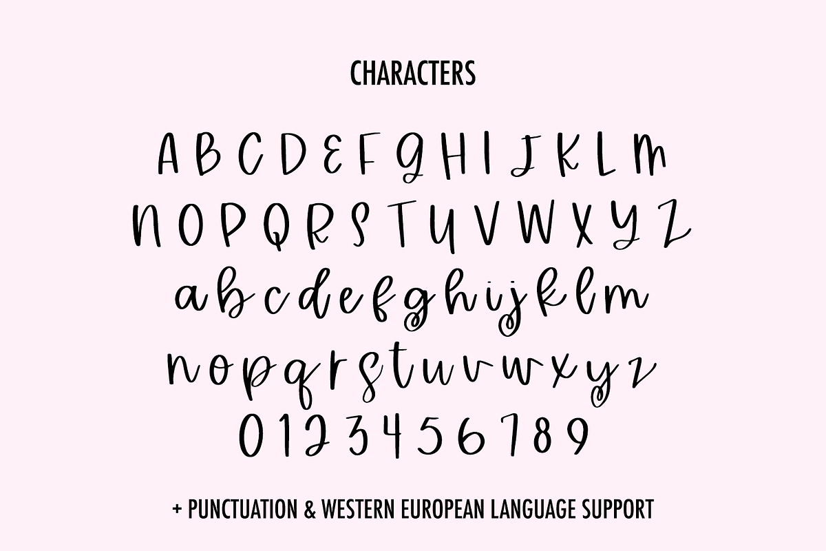 Honeylace Script Font, a Script Font by Beck McCormick (Photo 10 of 10)