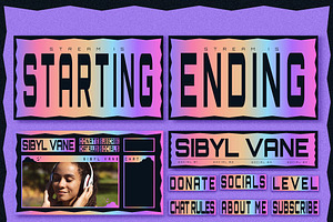 Colourful Gradient Twitch Stream Ove, a Templates & Theme by wavebreak