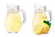 Lemonade pitchers, a Product Mockup by Hortimages (Thumbnail 2 of 4)