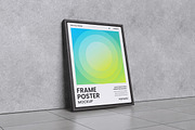 Frame Poster Mockup Bundle Set, an Advertising Mockup by Rielismee (Thumbnail 4 of 5)