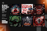 06 Halloween Flyer Bundle, a Flyer Template by Shajib Shikder (Thumbnail 1 of 14)