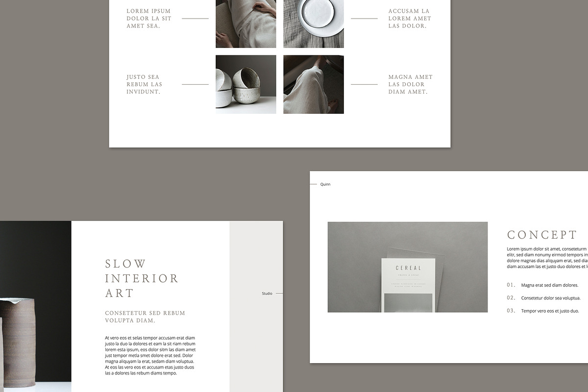 QUINN Keynote Client Welcome Guide, a Presentation Template by AgataCreate (Photo 13 of 16)