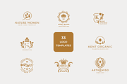 Elegant Feminine Botanical Branding, a Branding & Logo Template by Design_Planet (Thumbnail 1 of 12)