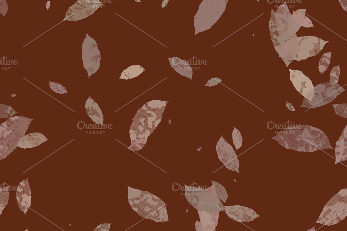 Cowhide Pattern Leaves Abstract, a Pattern Graphic by faeDesign (Photo 8 of 10)