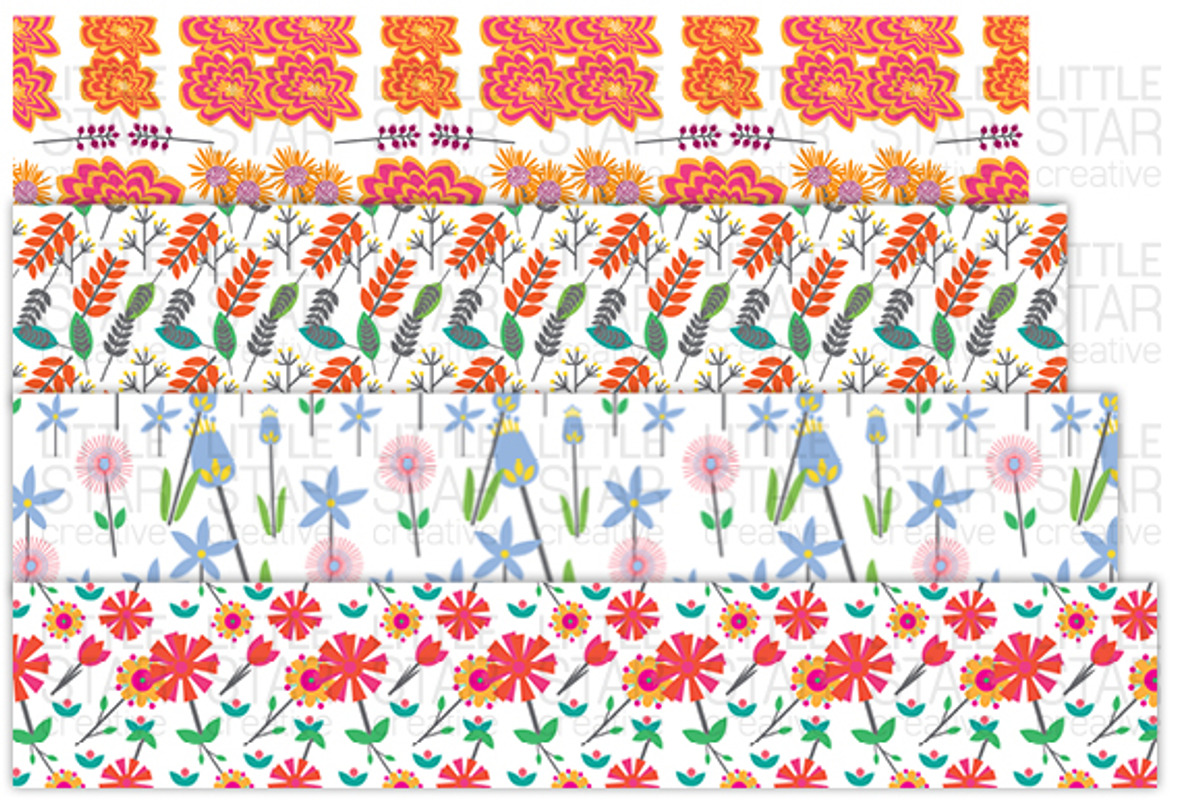 Mid Century Mod Flowers, an Icon by Little Star Creative (Photo 3 of 3)