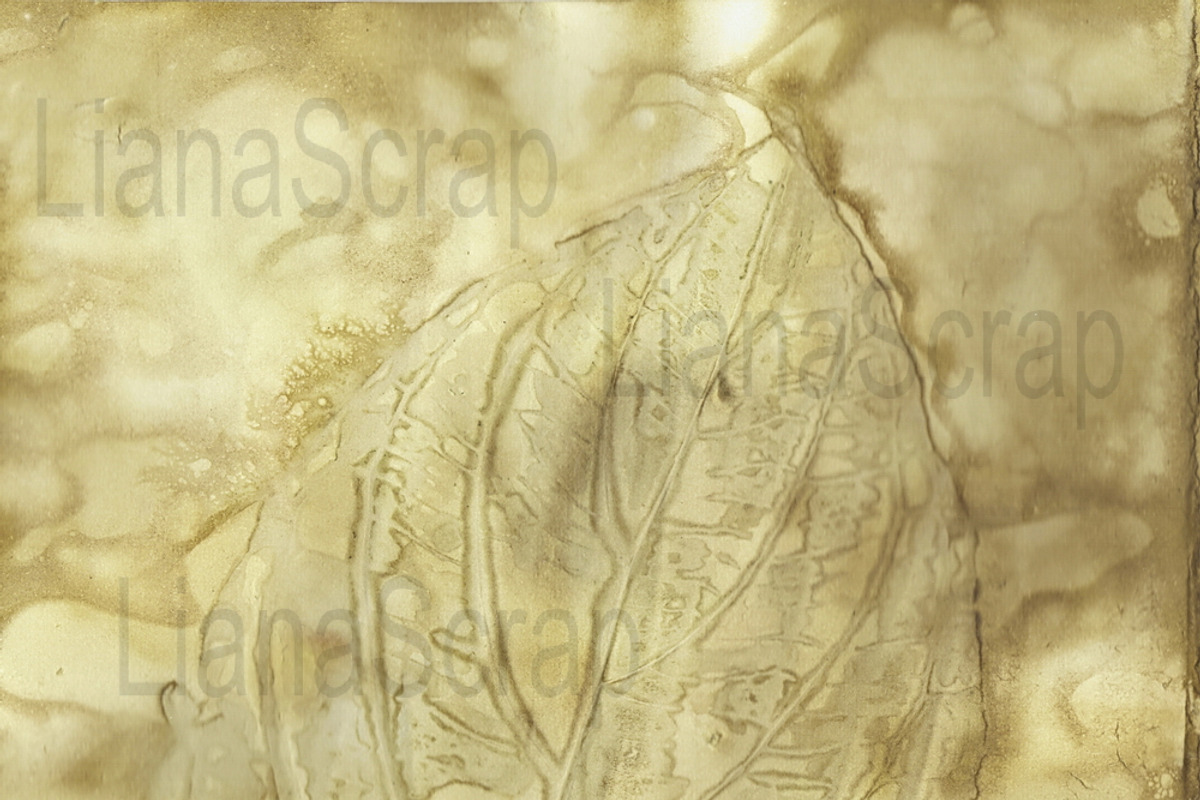 36 ECO Dyed paper - Forest Floor, a Texture Graphic by LianaScrap (Photo 3 of 19)