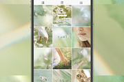 110 Ethereal Green Backgrounds, an Abstract Photo by Allure Art (Thumbnail 25 of 32)