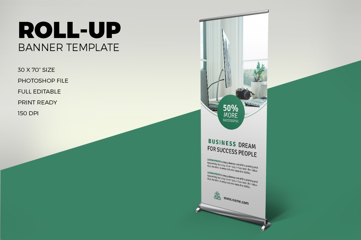 Business Roll-Up Banner - SK, a Presentation Template by UNIK Agency