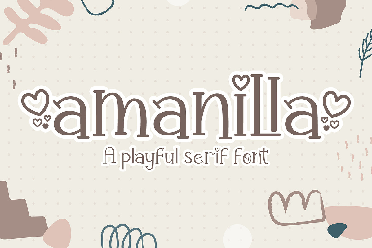 Amanilla, a Handwritten Font by AEN Creative Studio (Photo 1 of 7)