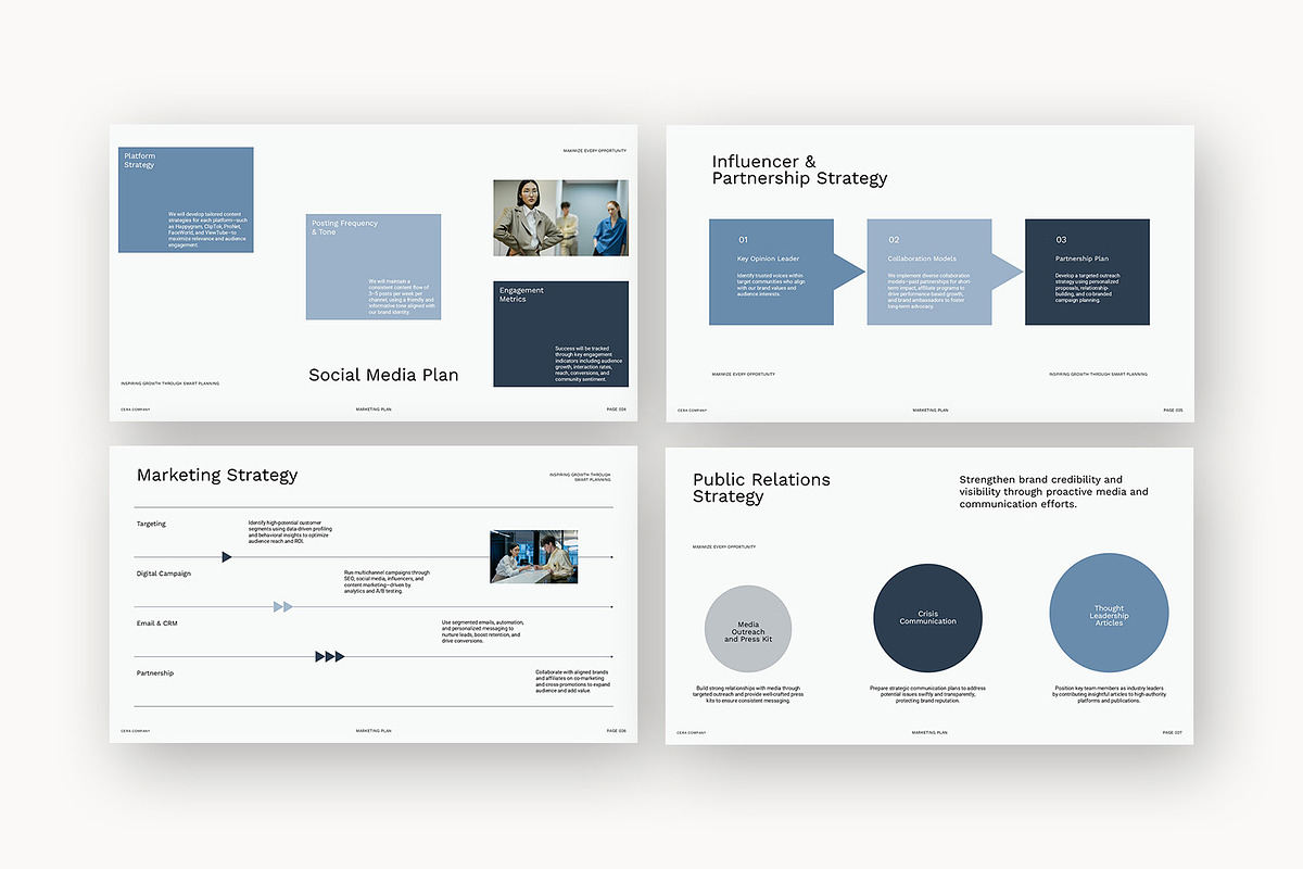 Cera : Marketing Plan Keynote, a Presentation Template by Punkl Camp (Photo 5 of 16)