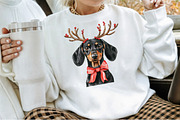 Dachshund Clipart Cozy Dog Png, an Illustration by Sublimation Artist (Thumbnail 4 of 6)
