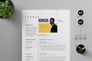 Resume/CV, a Resume Template by Reuix Studio (Thumbnail 1 of 5)