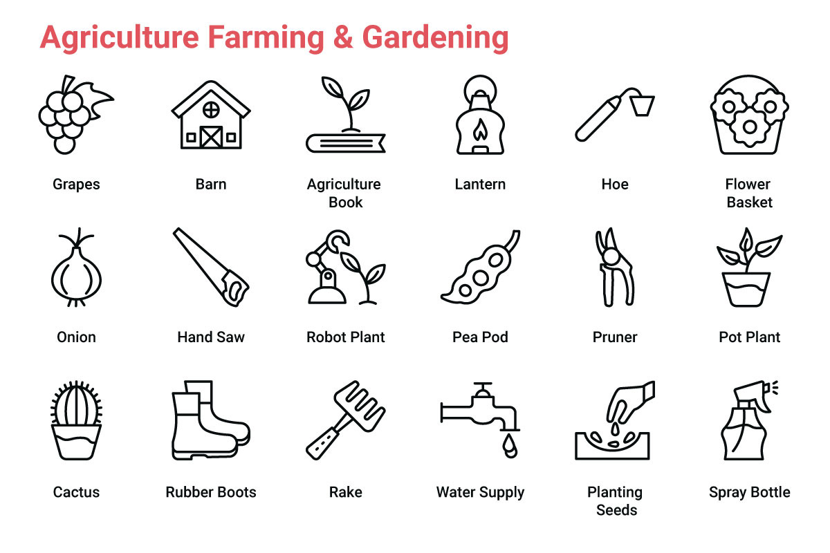 Agriculture Farming & Gardening, an Icon by Color Cubes (Photo 3 of 5)